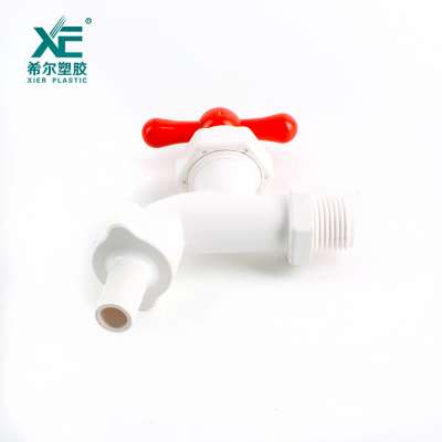 Professional quality ABS handle plastic pvc water faucet tap