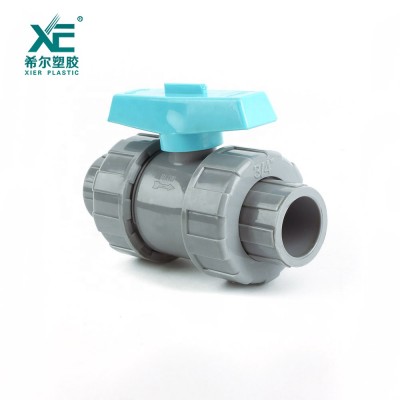 Sample free service cheap price upvc true union ball valve