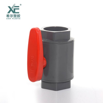 1/2 "-4'' plastic upvc 3 piece water italy ball valve mould