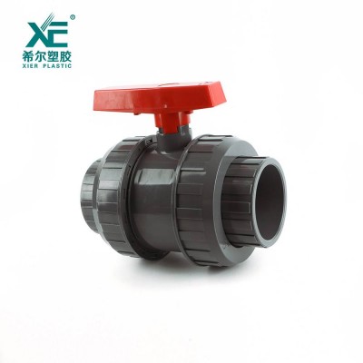 High quality durable useful pvc plastic true union ball valve price list