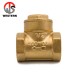 China manufacturer price ISO228 Standard Dn80 Bronze sanitary Brass Horizontal non-return Swing Check Valve 1"